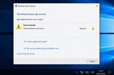 Tanımlanamayan Ağ Hatası Çözümü: Güncel Rehber ve İpuçları