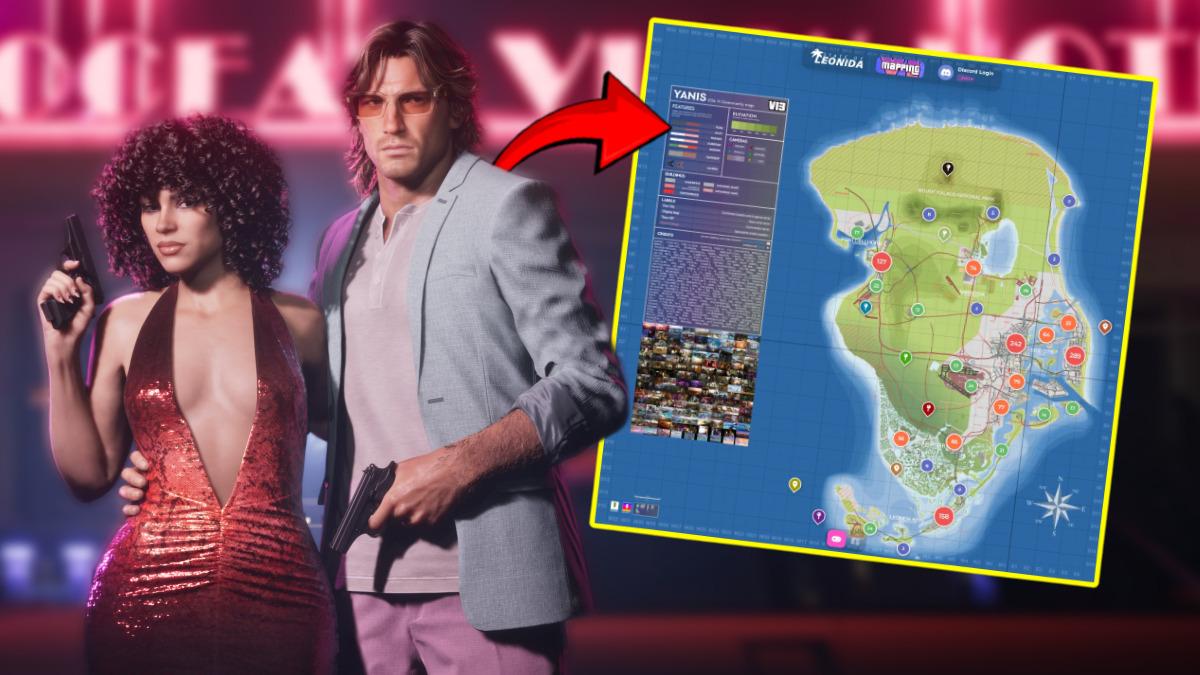 GTA 6'nın Devasa İnteraktif Haritası Oluşturuldu! Gerçek Harita Böyle Olabilir mi?