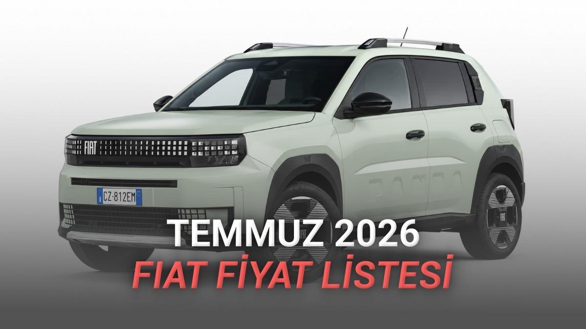 Temmuz 2026 Fiat Fiyat Listesi Açıklandı: Grande Panda Elektrikli’de 150 Bin TL’ye Yakın İndirim