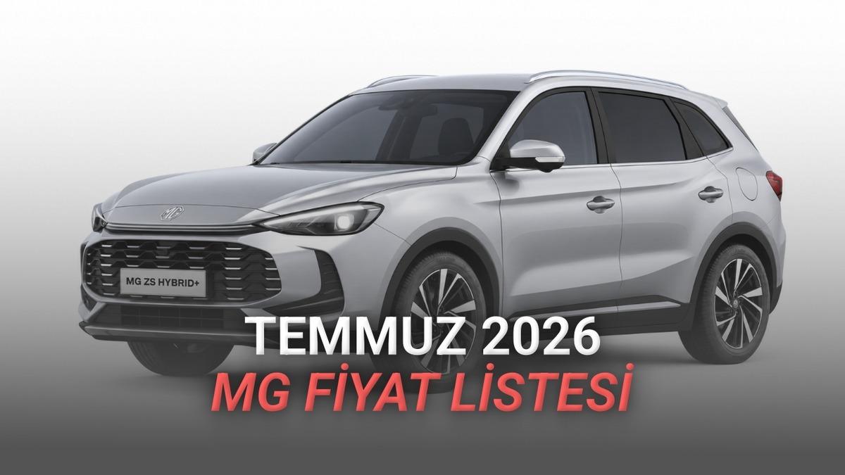 MG Temmuz 2026 Fiyat Listesi Açıklandı: 335 Bin TL İndirim Var!