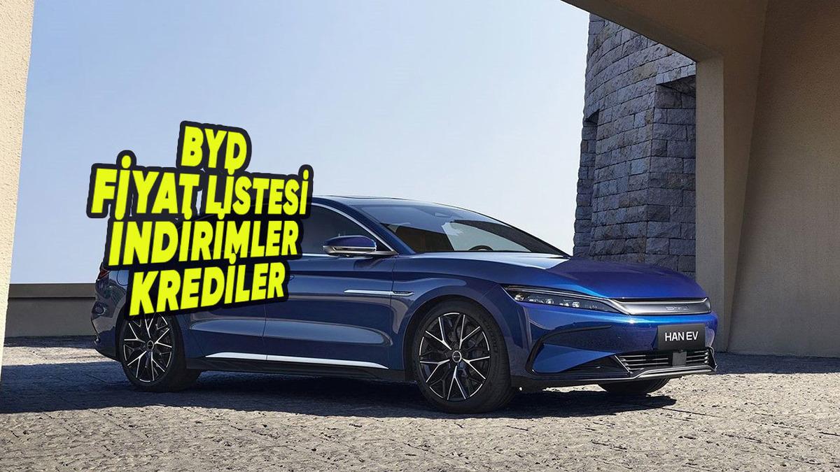 BYD Temmuz 2026 Sıfır Araç Fiyat Listesi, İndirimler, Güncel Kampanyalar ve Kredi Fırsatları