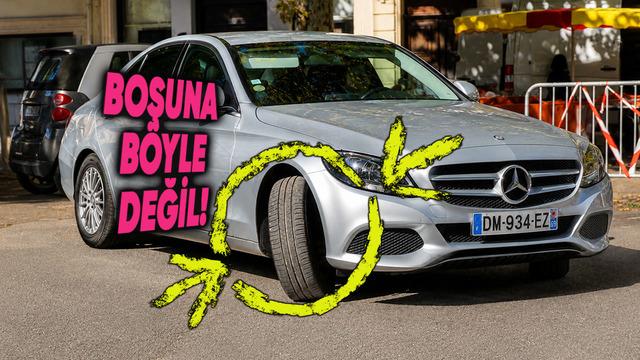 Mercedes Direksiyon Tam Kırıldığında Lastikler Neden Yatıyor? Mühendislik Detayları ve Sürüş Avantajları