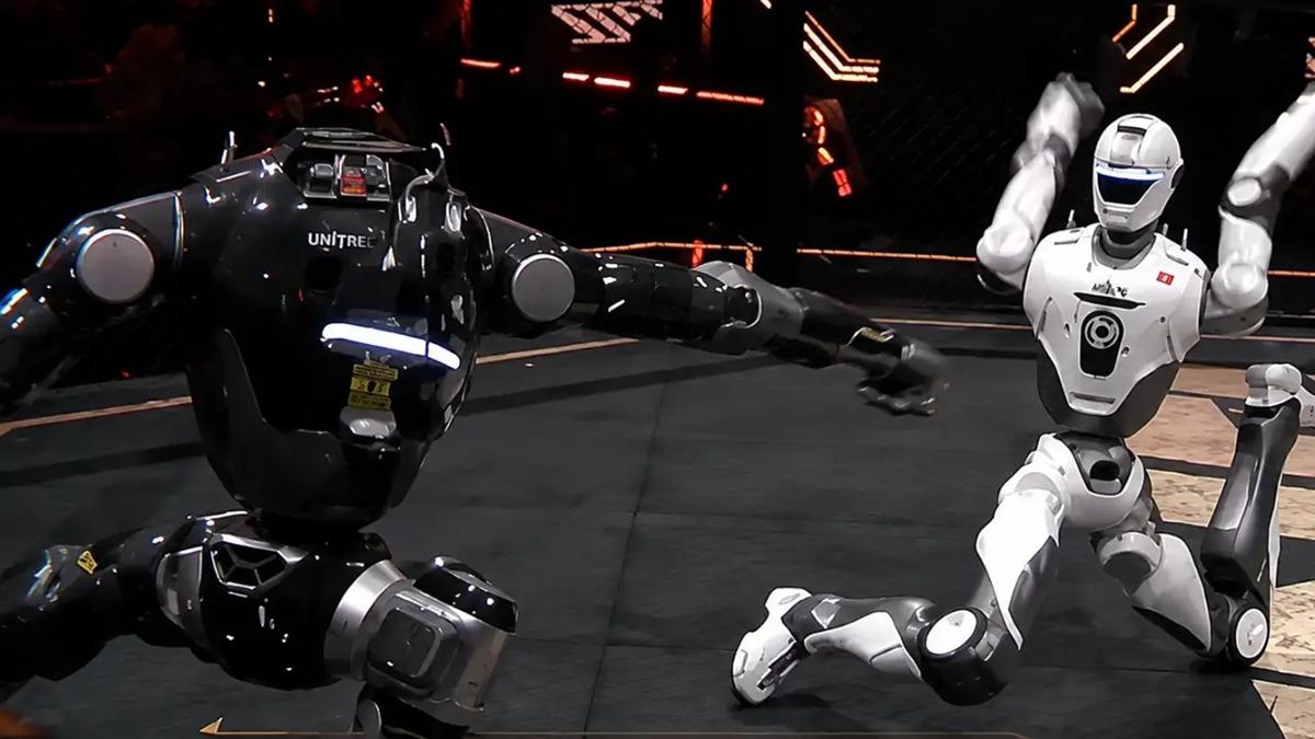 Kafası Kopsa da Dövüşü Bırakmadı: Çin'deki Robot Maçı Sosyal Medyayı Salladı!