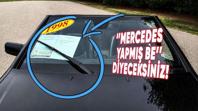 Boşuna ‘Yıldız’ Değil: Mercedes’lerdeki Mühendislik Harikası Silecek Detayı