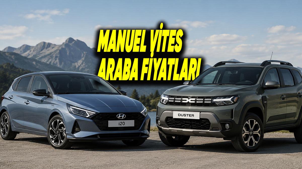 Manuel Vites Araba Fiyatları: 2026 Güncel Liste 