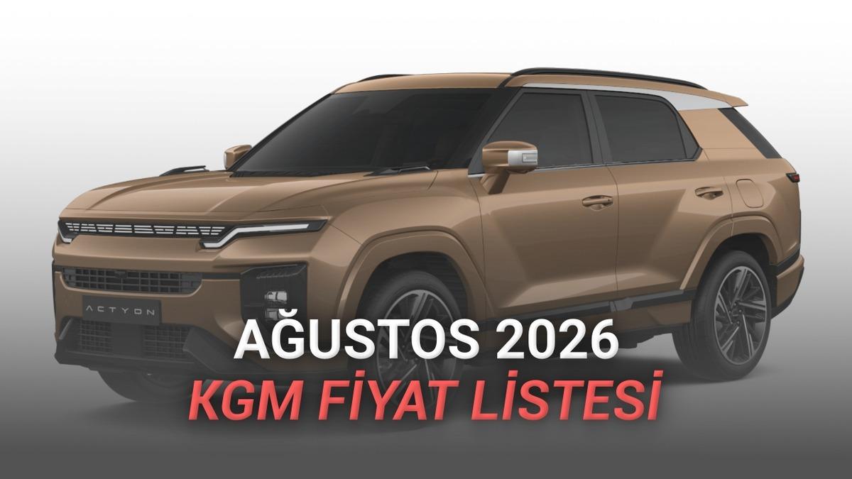 Ağustos 2026 KGM Fiyat Listesi Açıklandı: Tank Gibi Elektrikli Torres, 2,4 Milyon TL!