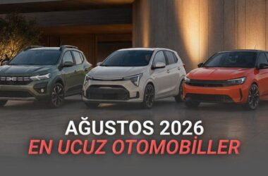 Türkiye’deki En Ucuz Otomobiller – Ağustos 2026