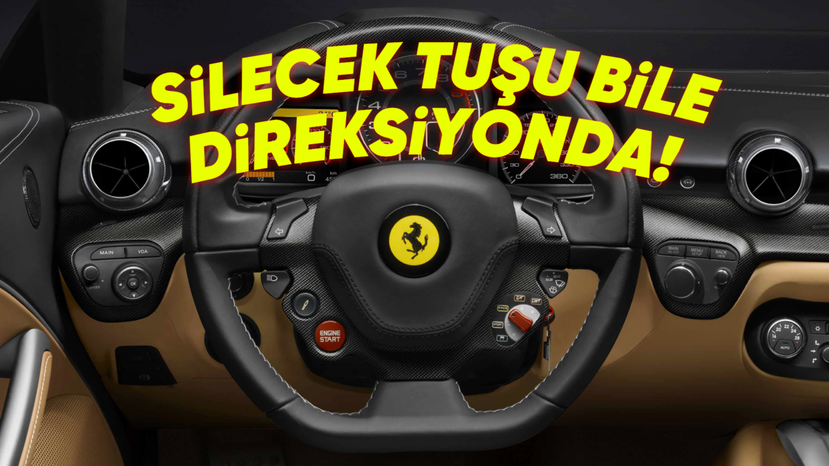 Boşuna 'Ferrari' Olmamış: Ferrarilerde Tüm Tuşların Direksiyonda Yer Almasının Sebebi