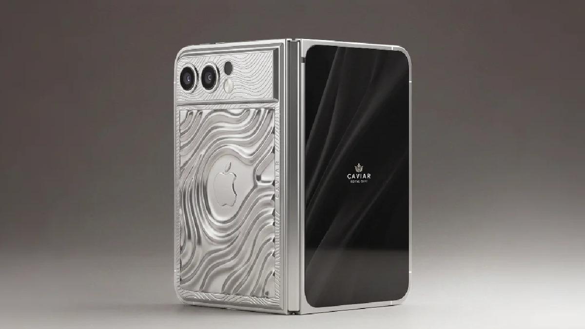 Caviar, Daha Tanıtılmayan Katlanabilir iPhone'un 900 Bin TL'lik Ultra Lüks Versiyonunu Tanıttı