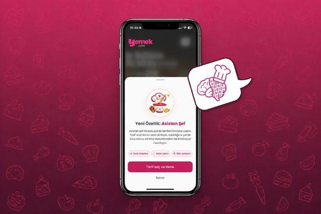 Yemek.com Uygulaması Asistan Şef Nasıl Kullanılır?