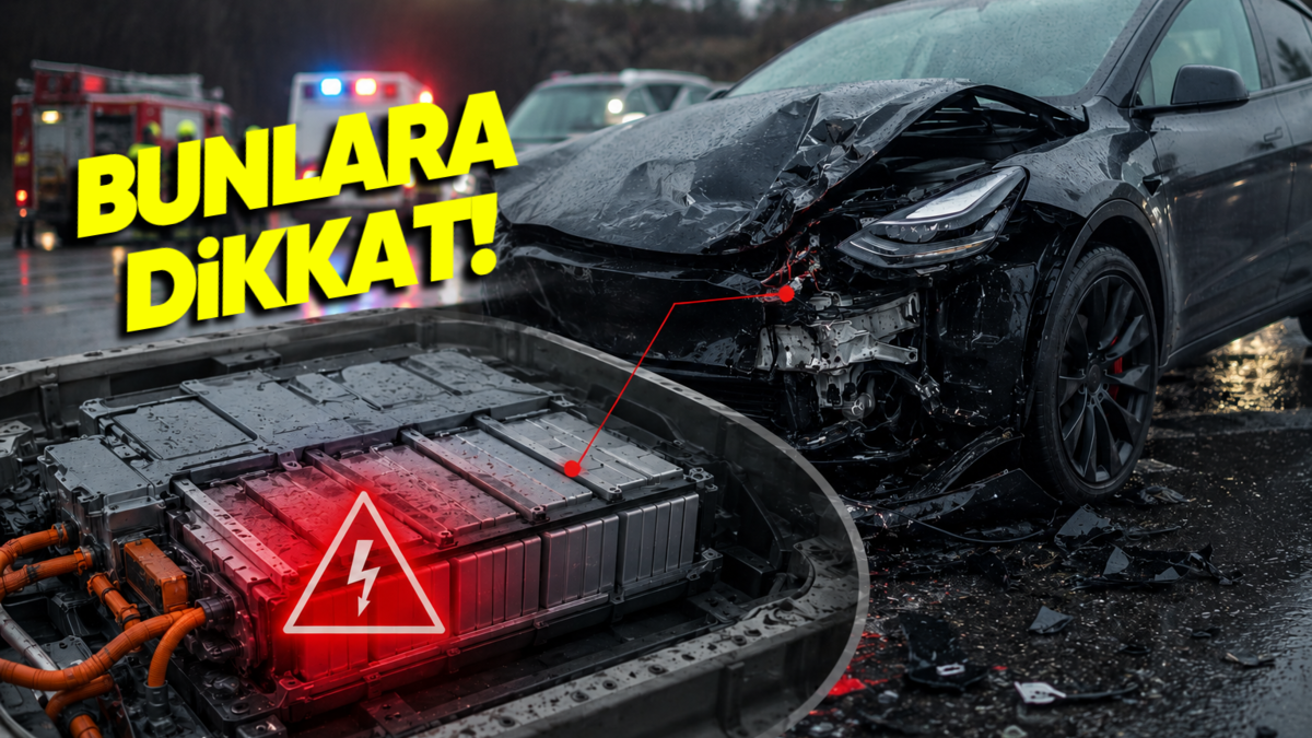 Kaza Yapan Elektrikli Bir Otomobil Neden Hemen Çalıştırılmamalı?