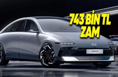Hyundai IONIQ 6, ÖTV Nedeniyle Bir Gecede 743 Bin TL Zamlandı