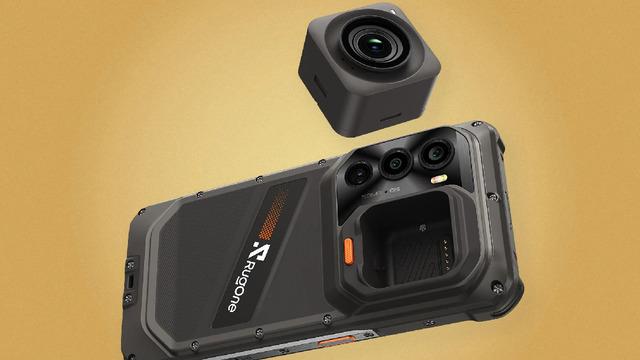 Arkasında Çıkarılabilir Aksiyon Kamerasıyla Gelen Telefon: RugOne Xsnap 7 Pro!