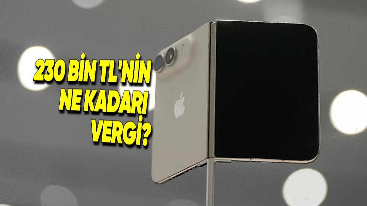 Türkiye'nin En Pahalı Telefonu iPhone Duo'nun Fiyatının Ne Kadarı Vergi? 