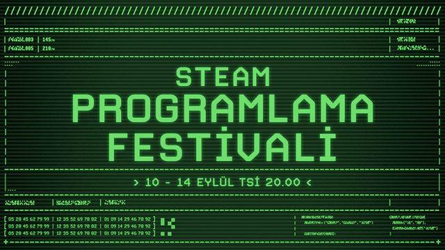 Steam Programlama Festivali Başladı (Güzel İndirimler Var)