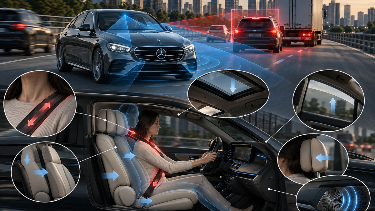 Mercedes Neden Kazadan Saniyeler Önce Hoparlörden Ses Veriyor?