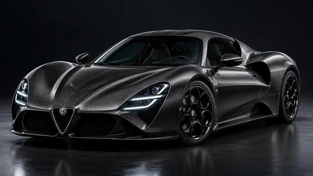 Görünce Kendine Aşık Eden Alfa Romeo 33 Stradale Perla Nera Tanıtıldı