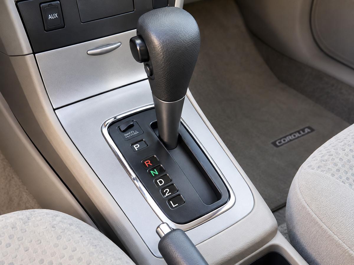 Toyota Otomatik Vites Konsolu Detayı