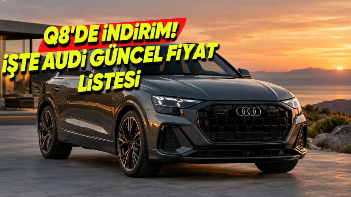 Ekim 2026 Audi Fiyat Listesi Açıklandı: Q8’de 3,9 Milyon TL’lik Fark!