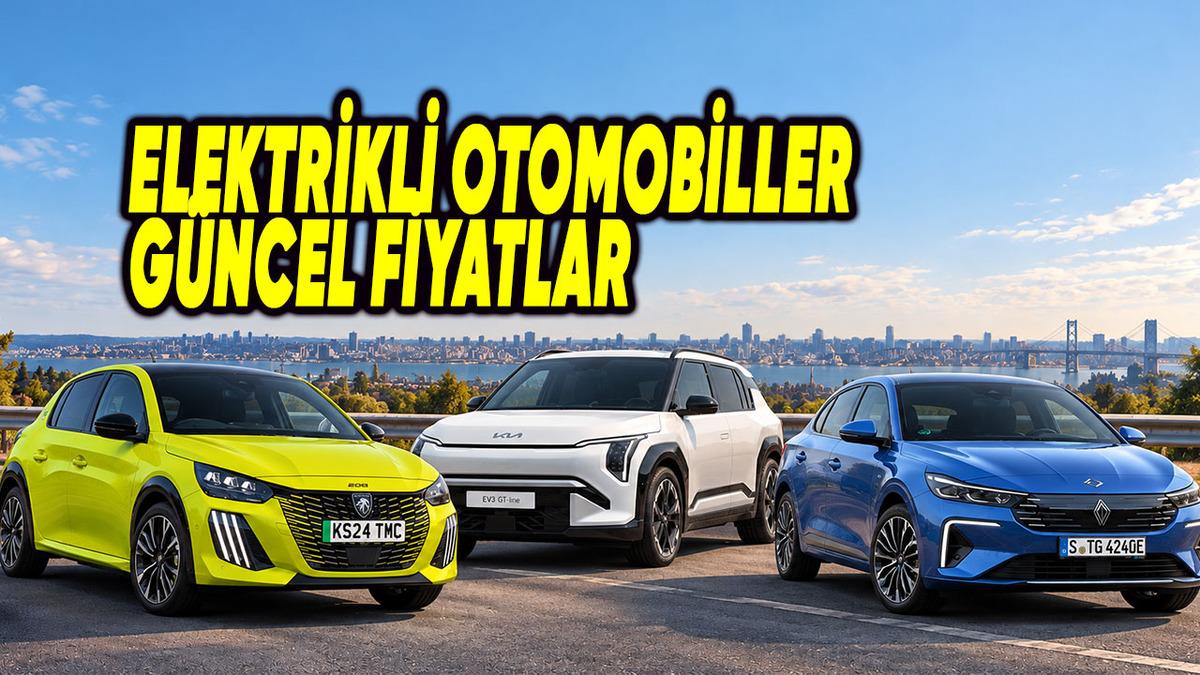 2026 Ekim Güncel Elektrikli Otomobil Fiyatları: En Ucuz Modeller...
