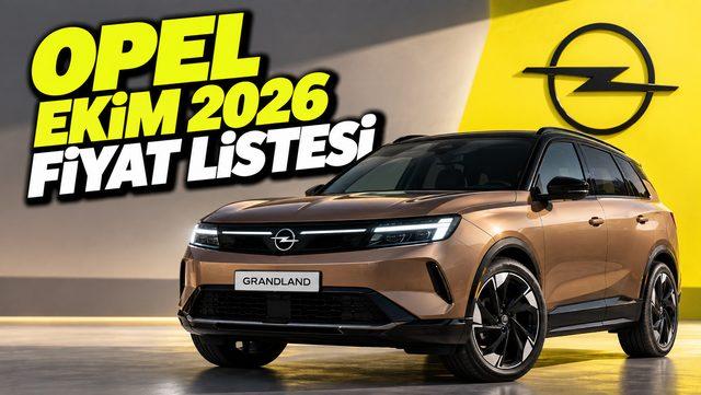 Opel Ekim 2026 Fiyat Listesi Belli Oldu: Grandland Elektrik’te 715 Bin TL İndirim!