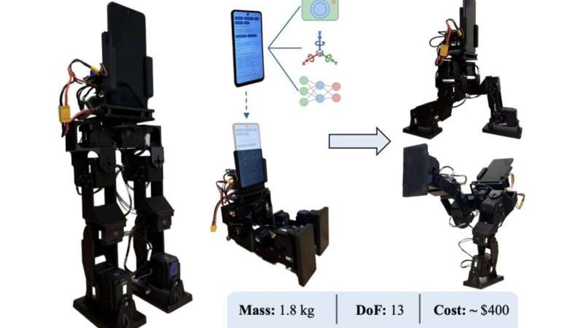 Çekmecedeki Eski Telefonunuzla İnsansı Robot Yapabilirsiniz: Hem de 400 Dolara!