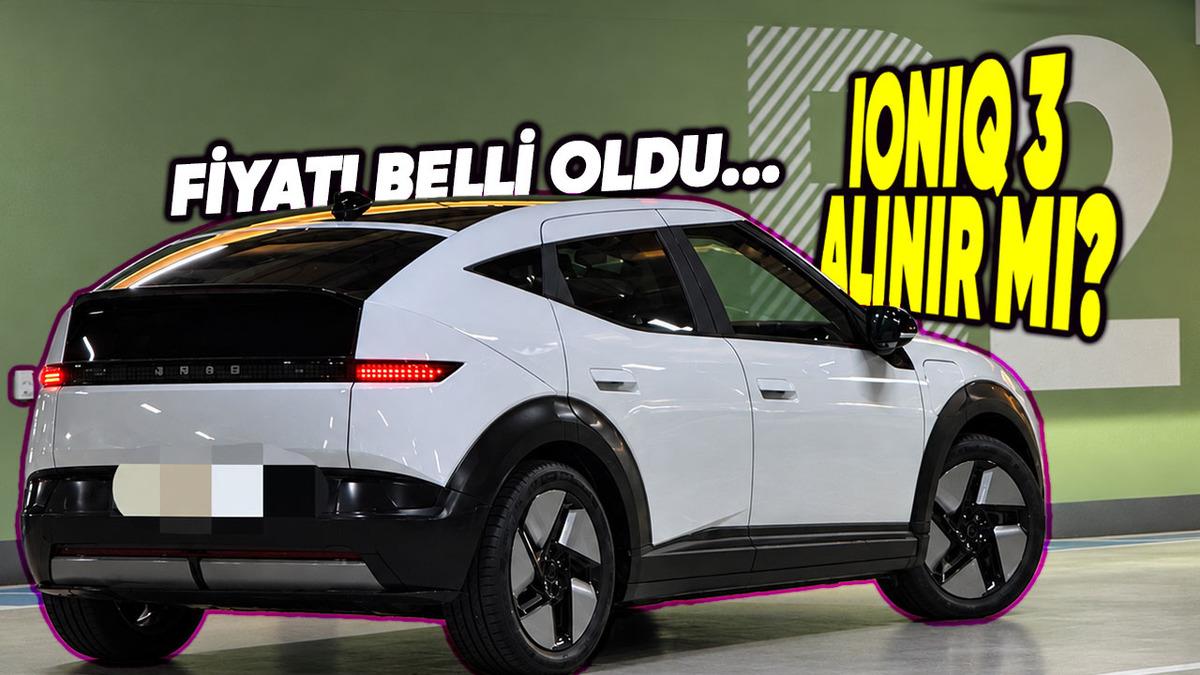 Hyundai IONIQ 3 Alınır mı? Fiyatlar da Açıklanmışken Her Yönüyle Değerlendirdik!
