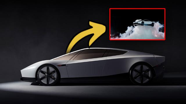 Uçabilen Araba Tesla Roadster Tanıtıldı
