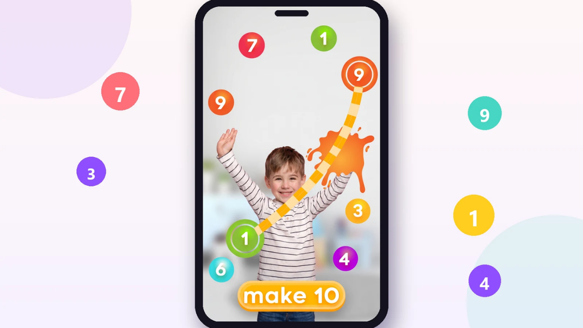 Telefon Kamerasıyla Kontrol Edilen Matematik Oyunu: Hoppy Math