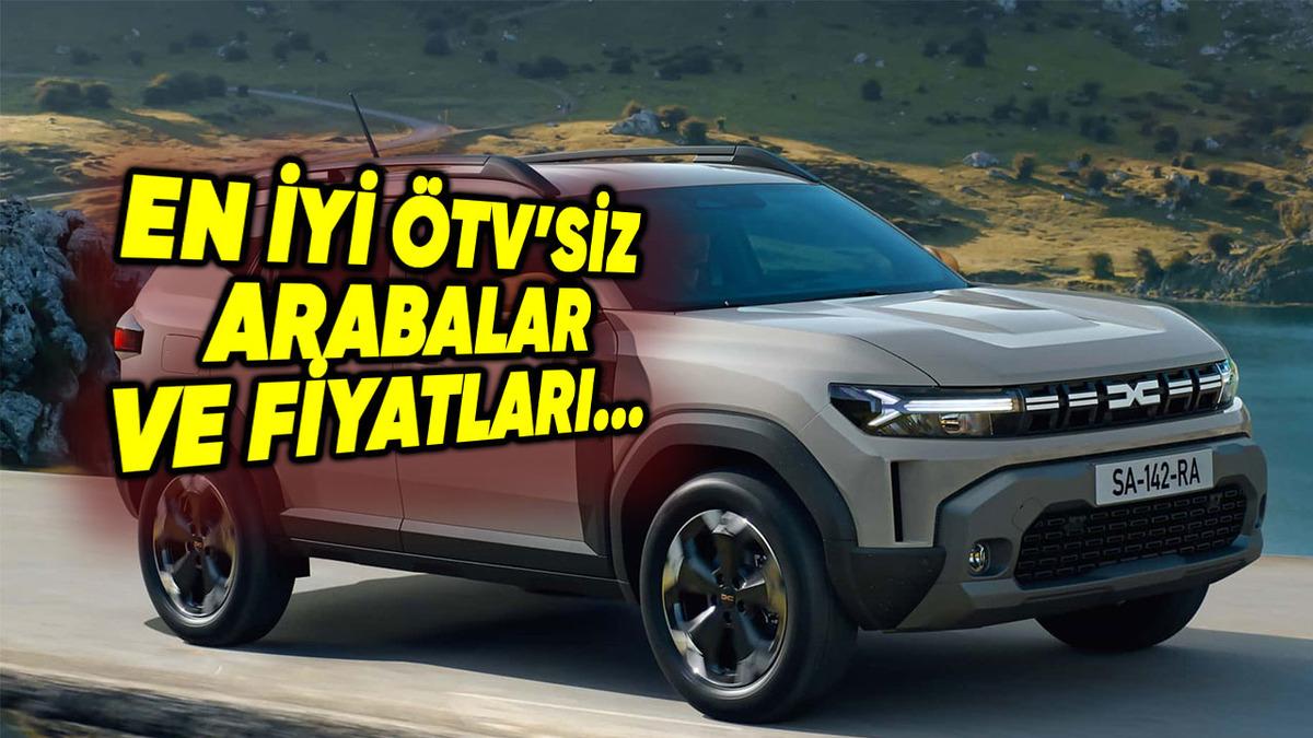Güncel Ekim ÖTV Muafiyetli En İyi Araba Modelleri ve Fiyatları (2026)
