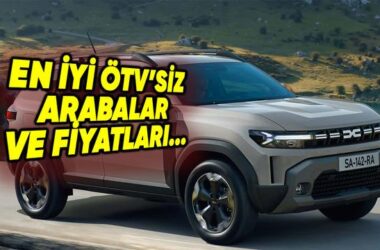 Güncel Ekim ÖTV Muafiyetli En İyi Araba Modelleri ve Fiyatları (2026)